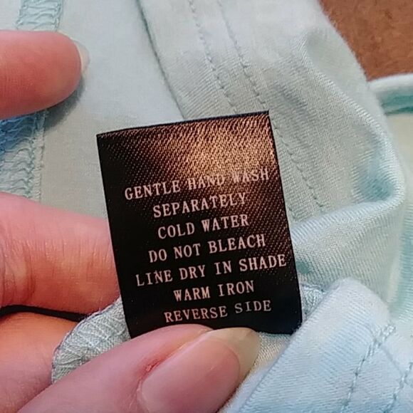 Red Berry Fashion Aqua One Shoulder Crop Top - Picture 6 of 6